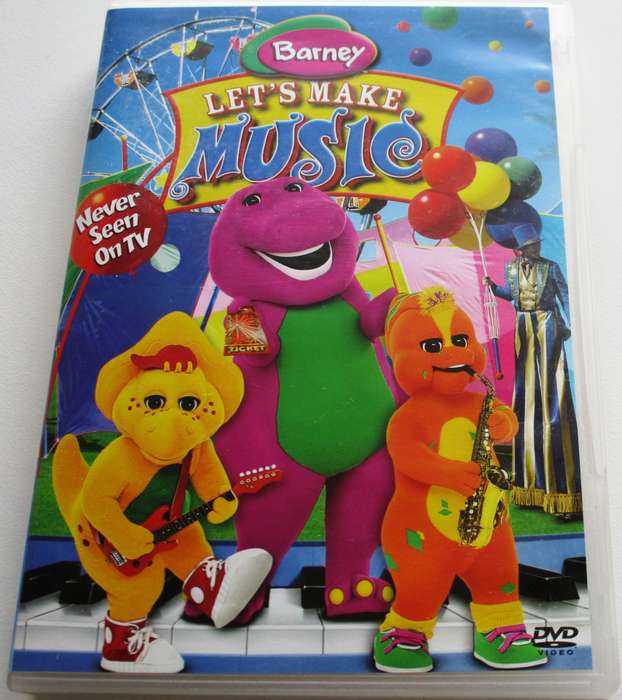 BARNEY Let's Make Music DVD [BBOX 8]
