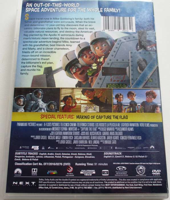 CAPTURE THE FLAG DVD [BBOX 7]