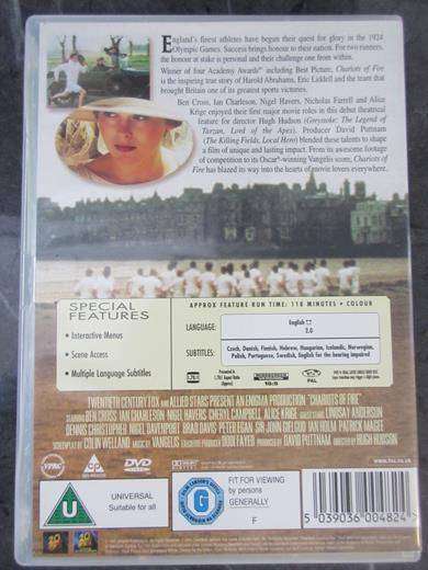 CHARIOTS OF FIRE DVD [DVD BBOX 3]