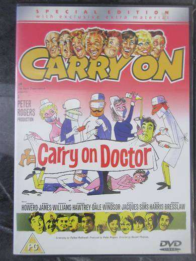 CARRY ON DOCTOR DVD Special Edition [DVD BBOX 3] Region 2