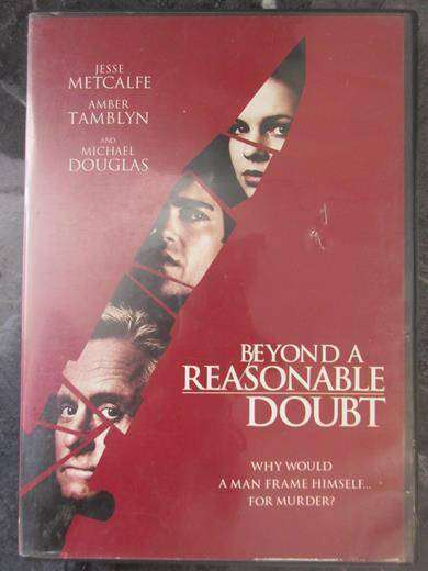 BEYOND A REASONABLE DOUBT DVD Michael Douglas [DVD BBOX 4] Region 2