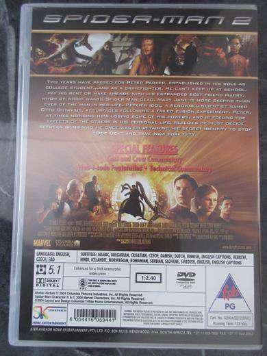 SPIDER-MAN 2 2xDVD  [DVD BBOX 4] Region 2