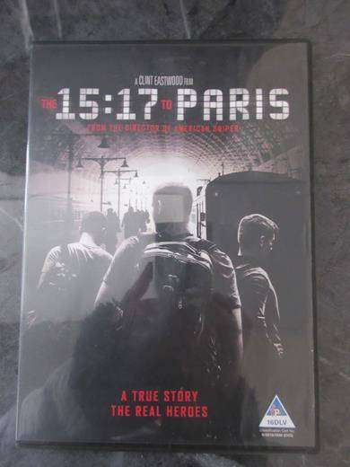 THE 15:17 TO PARIS DVD  [DVD BBOX 4] Region 2