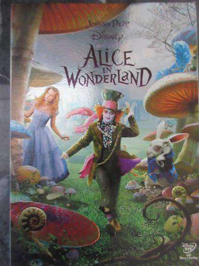 ALICE IN WONDERLAND DVD Johnny Depp [DVD BBOX 4] Region 2