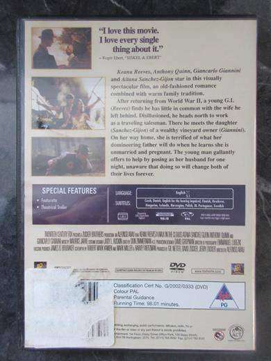 A WALK IN THE CLOWDS DVD Keanu Reeves [DVD BBOX 5] Region 2