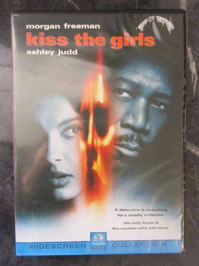 KISS THE GIRLS DVD Ashley Judd Morgan Freeman [DVD BBOX 5] Region 2