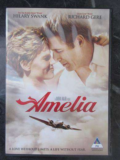AMELIA DVD Richard Gere Hilary Swank [DVD BBOX 5] Region 2