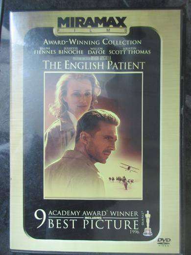 THE ENGLISH PATIENT DVD William Dafoe [DVD BBOX 5] Region 2