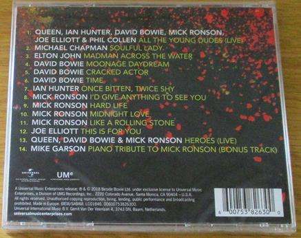 BESIDE BOWIE: The Mick Ronson Story The Soundtrack O.S.T. CD