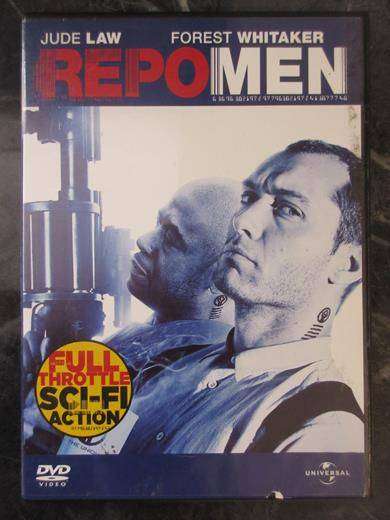 REPO MAN DVD Jude Law Forest Whitaker [DVD BBOX 3] Region 2