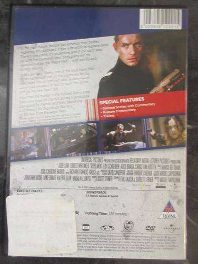 REPO MAN DVD Jude Law Forest Whitaker [DVD BBOX 3] Region 2