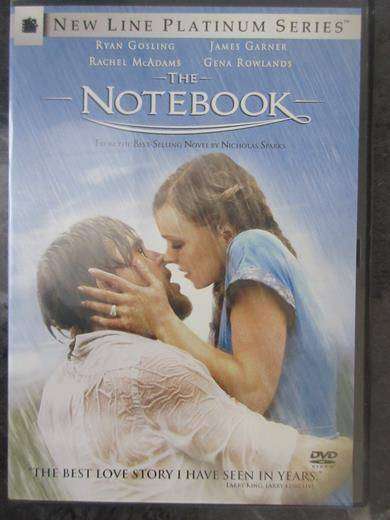 THE NOTEBOOK DVD Ryan Gosling  [DVD BBOX 3] Region 2