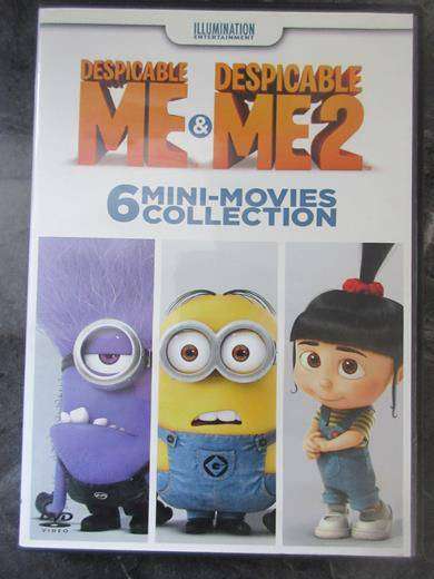 DESPICABLE ME &  DESPICABLE ME 2  6 Mini Movies Collection [BBOX 3]