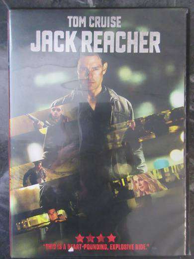 JACK REACHER DVD Tom Cruise [BBOX 3]