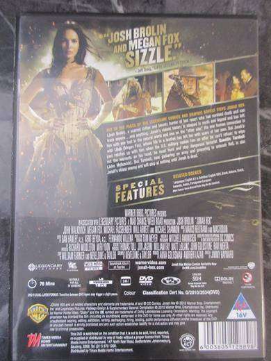 JONAH HEX DVD John Malkovich Megan Fox [BBOX 4]