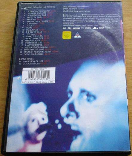 DEPECHE MODE Touring the Angel DVD