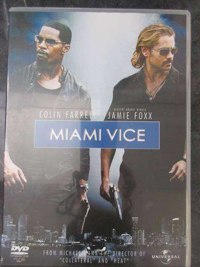 MIAMI VICE DVD Colin Farrell Jamie Foxx [BBOX 6] Region 2