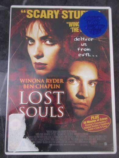 LOST SOULS DVD Winona Ryder [BBOX 2]
