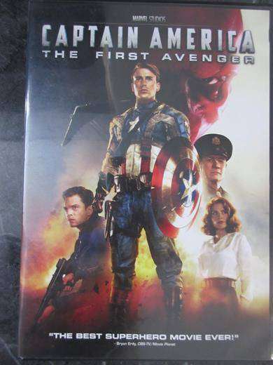 CAPTAIN AMERICA The First Avenger DVD  [BBOX 6] Region 2