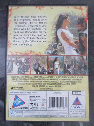 HELL RIDE DVD Quentin Tarantino [DVD BBOX 1]