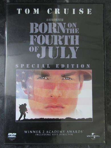 BORN ON THE 4TH OF JULY Special Edition DVD Tom Cruise [DVD BBOX 3] Region 2