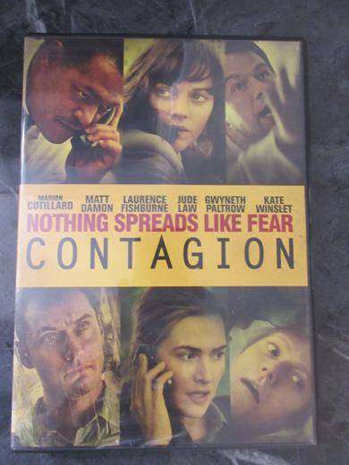 CONTAGION DVD Matt Damon Laurence Fishburne Kate Winslet  [DVD BBOX 3] Region 2