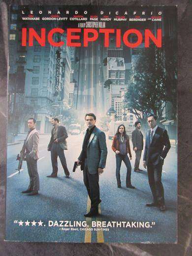 INCEPTION DVD Leonard Dicaprio [DVD BBOX 3] Region 2