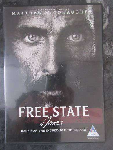 FREE STATE OF JONES DVD Matthew McConaughey [DVD BBOX 2]