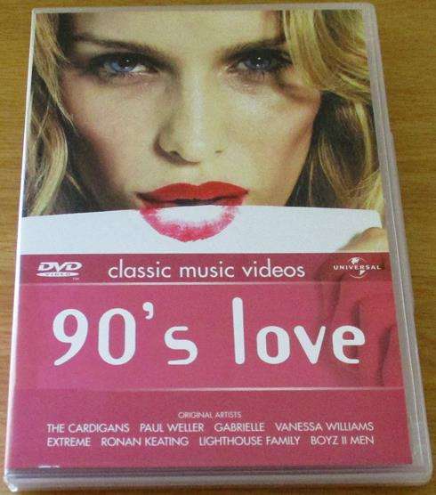 90's LOVE Classic Music Videos DVD