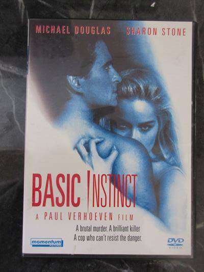 BASIC INSTINCT DVD Michael Douglas Sharon Stone [DVD BBOX 5] Region 2