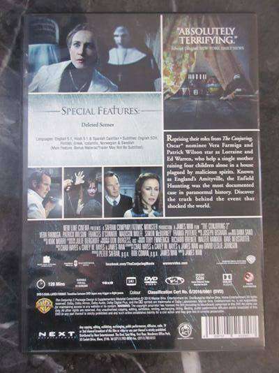 CONJURING 2 DVD [BBOX 8] Region 2