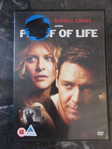 PROOF OF LIFE DVD Meg Ryan Russell Crowe [BBOX 6] Region 2