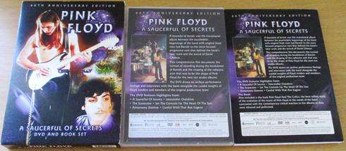 PINK FLOYD A Saucerful of Secrets DVD and Book Set 40th Anniversary Edition DVD BOX SET