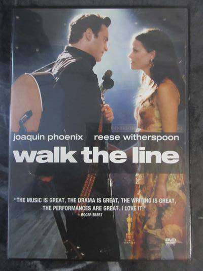 WALK THE LINE DVD Joaquin Phoenix Reese Witherspoon [BBOX 5] Region 2