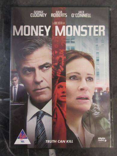 MONEY MONSTER DVD George Clooney Julia Roberts [BBOX 6] Region 2