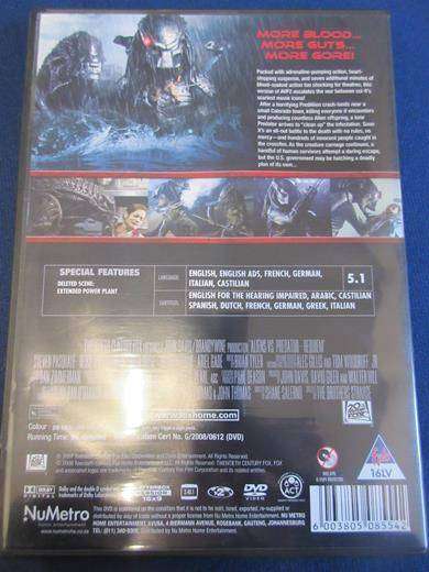 AVP2 DVD [BBOX 7] Region 2