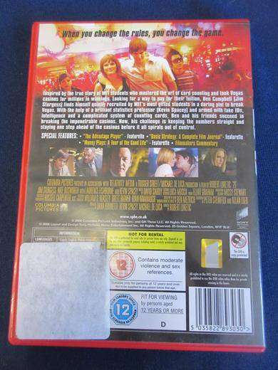 21 DVD Laurence Fishburne [BBOX 7] Region 2