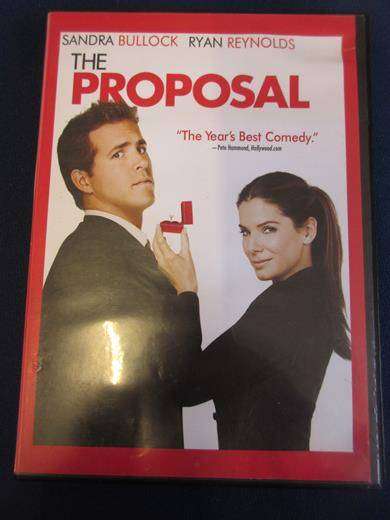 THE PROPOSAL DVD Sandra Bullock Ryan Reynolds [BBOX 7] Region 2