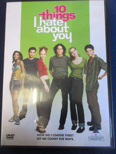10 THINGS I HATE ABOUT YOU DVD  [BBOX 7] Region 2