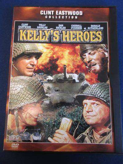 KELLY'S HEROES DVD Clint Eastwood Telly Savalas [BBOX 7] Region 2