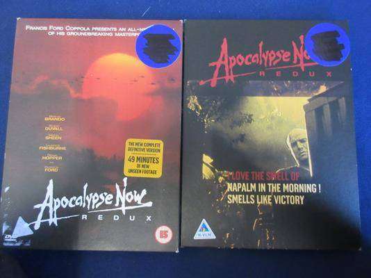 APOCALYPSE NOW Redux DVD  [BBOX 7] Region 2