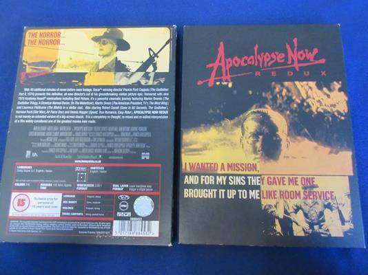 APOCALYPSE NOW Redux DVD  [BBOX 7] Region 2