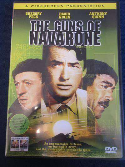 THE GUNS OF NAVARONE DVD [BBOX 8] Region 2