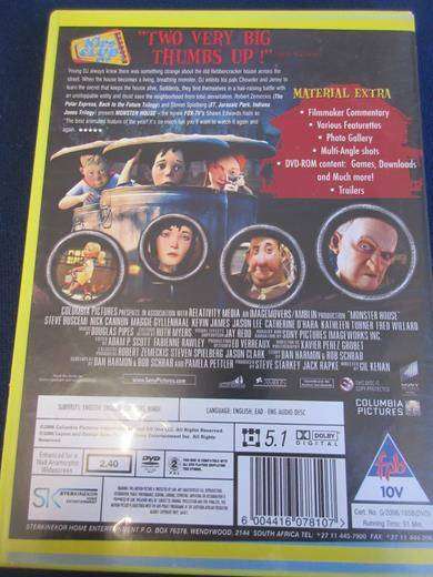MONSTER HOUSE DVD [BBOX 8] Region 2