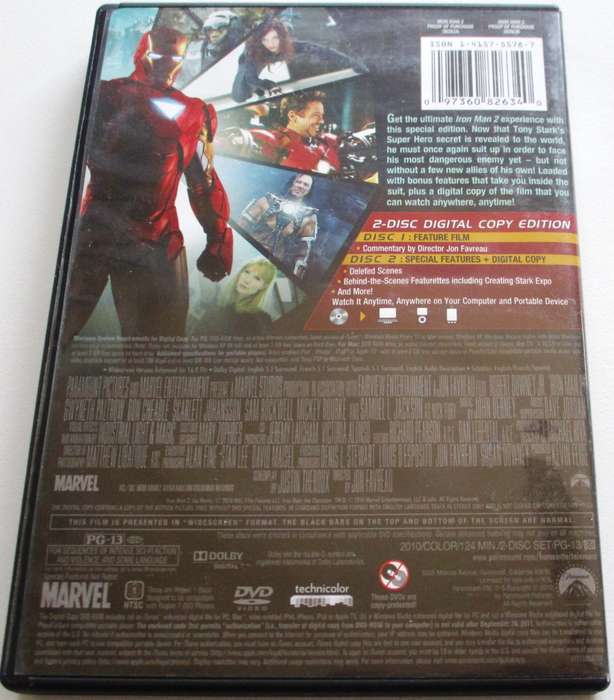 IRON MAN 2 DVD [BBOX 3]