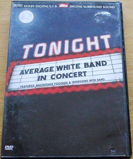 AVERAGE WHITE BAND Tonight in Concert DVD