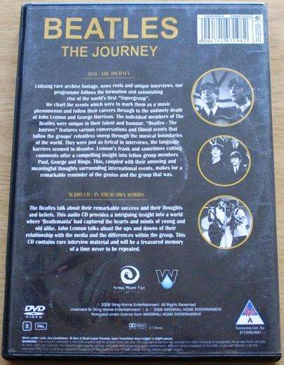 THE BEATLES The Journey CD+DVD