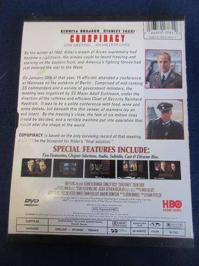 CONSPIRACY DVD [BBOX 6] Region 1