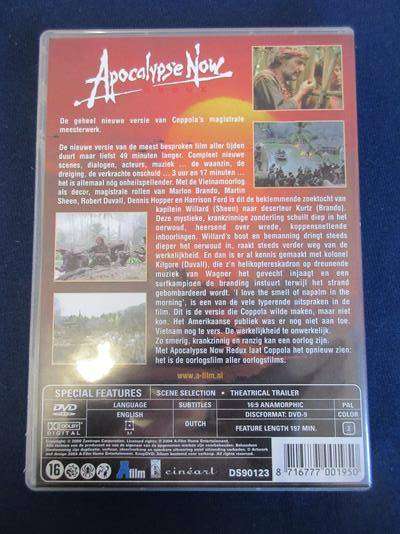 APOCALYPSE NOW DVD Redux  [DVD BBOX 11] Region 2