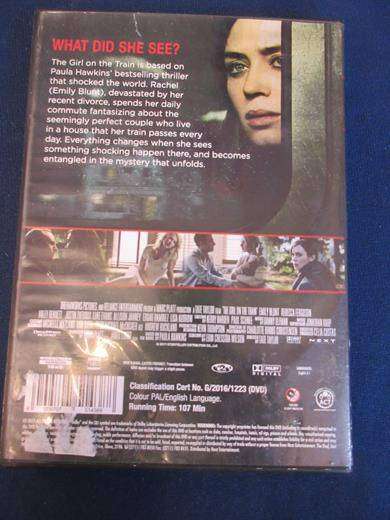 THE GIRL ON THE TRAIN DVD [BBOX 11] REGION 2